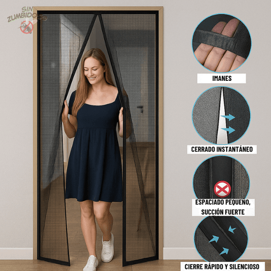 SinZumbidos® Cortina Protectora - Deja a los bichos fuera de tu hogar