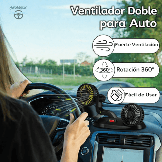 AutoBreeze Pro® - Brisa dirigida en tu auto cuando más lo necesitas