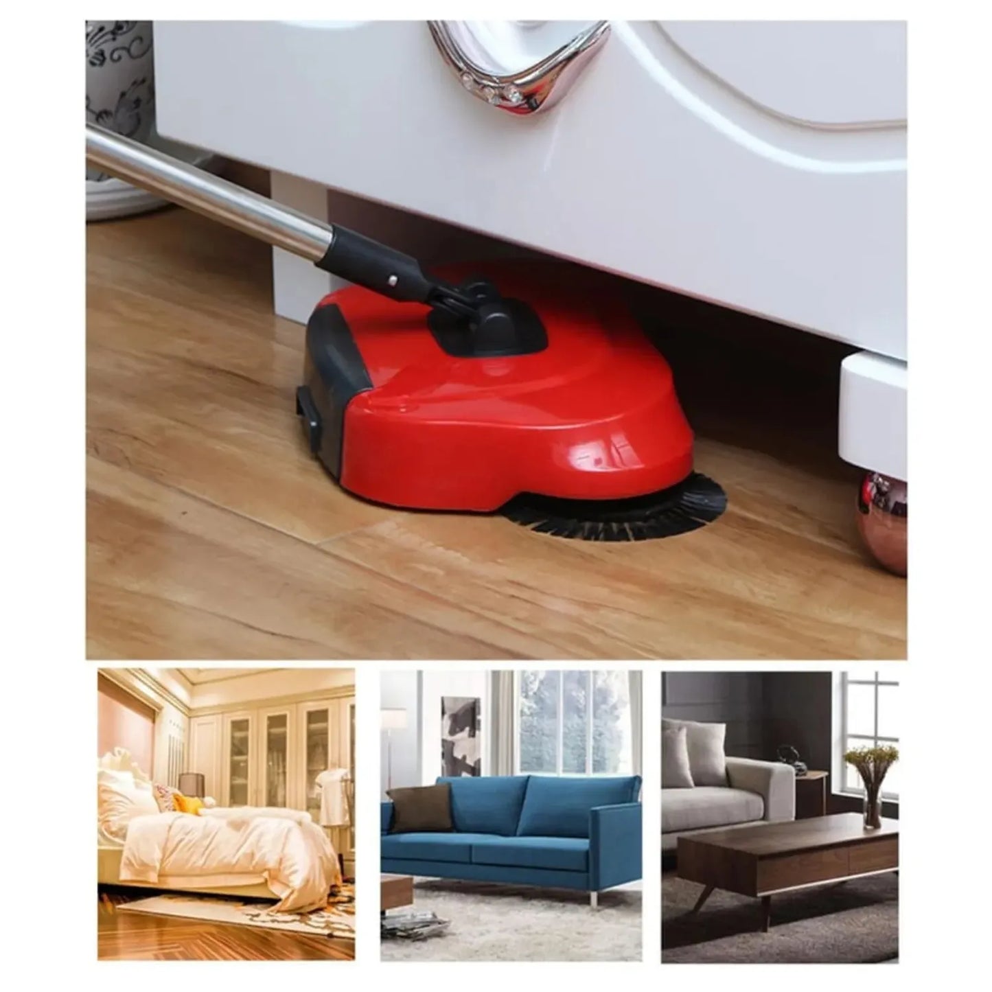 Escoba Barredora Automática 3 en 1