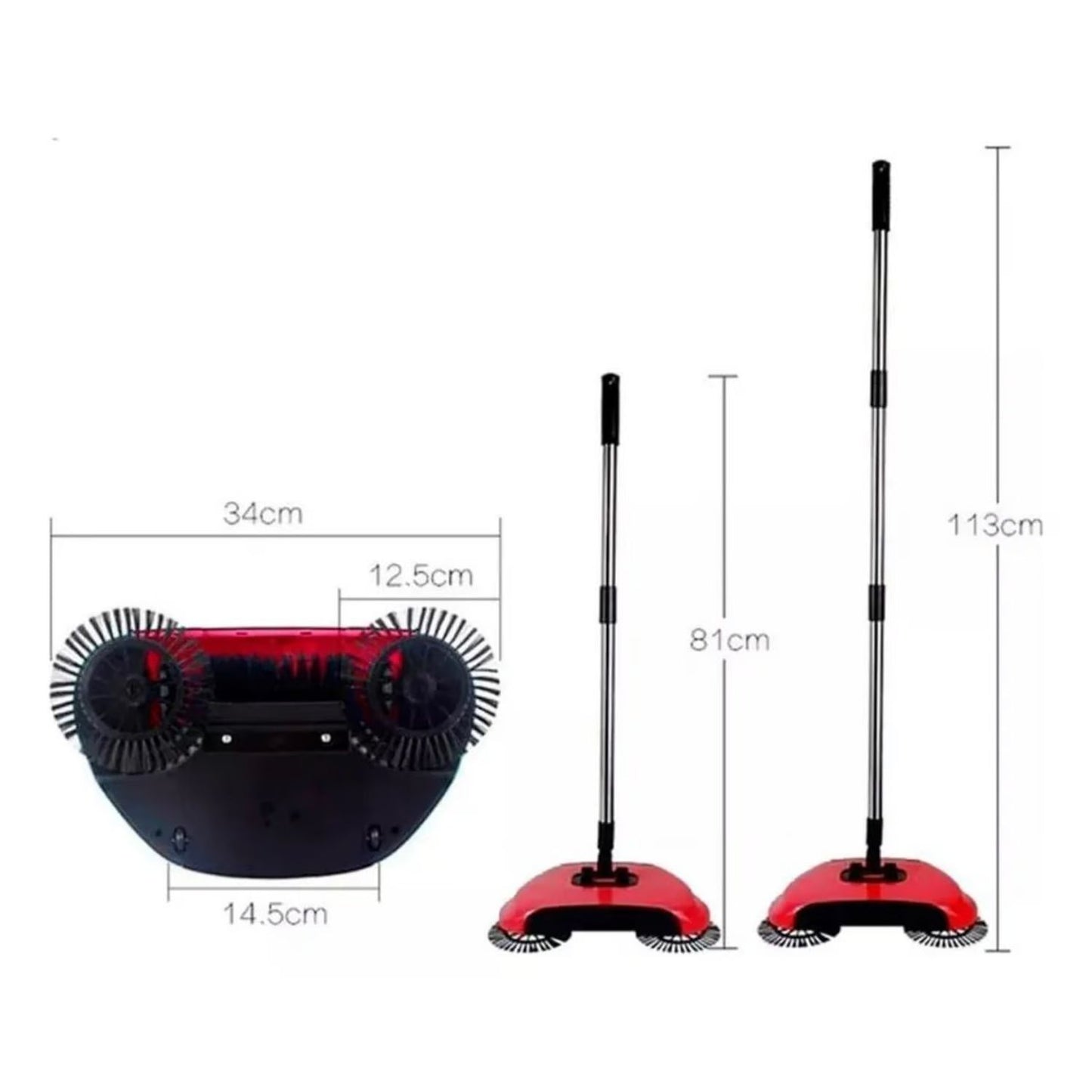 Escoba Barredora Automática 3 en 1
