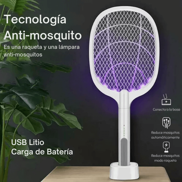 LumiZap® - Descansa sin Zumbidos y Elimina Mosquitos al Instante
