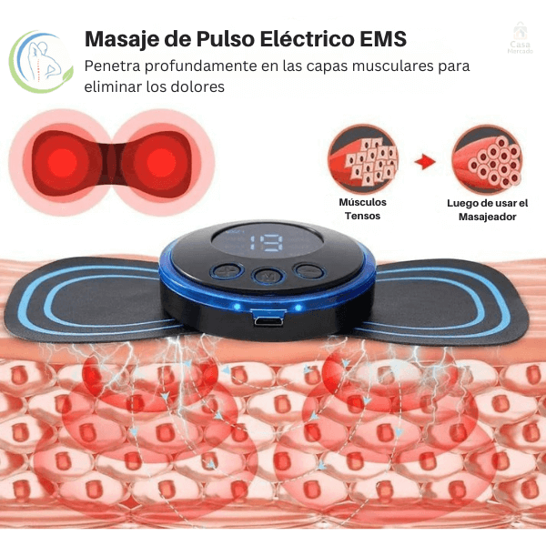 Mini Masajeador Muscular Premium - Alivio y Bienestar donde estés